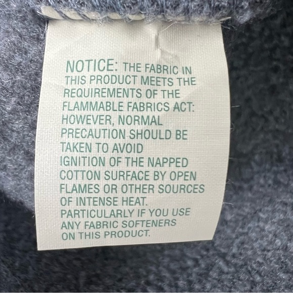 L.L. Bean Men’s Vintage 1/4 Zip Sweater/Jacket Fair Isle Sz Medium Made in USA - Picture 9 of 12